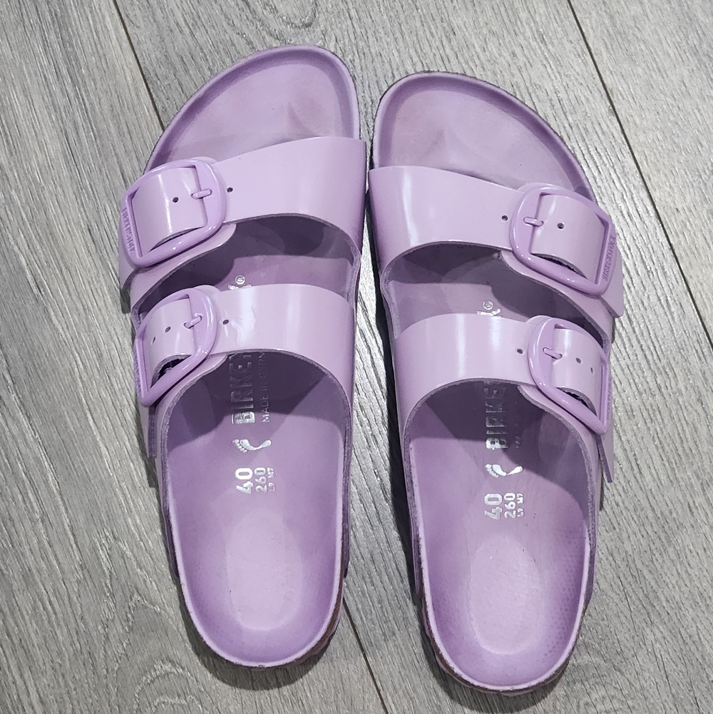 Birkenstock Arizona Big Buckle in Crocus